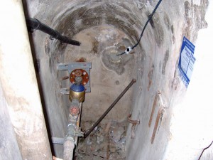 fourreau égout fibre