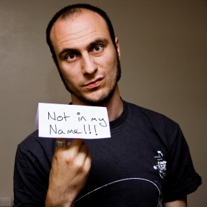 not in my name